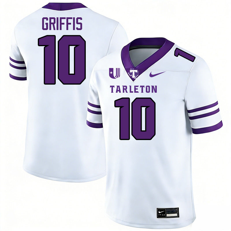 Tarleton State Texans # College Football Jerseys,Uniforms Stitched-White